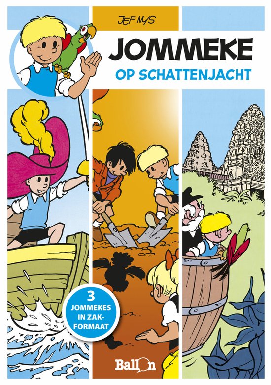 Cover van het boek 'Jommeke Pocket: 008 Schattenjacht'