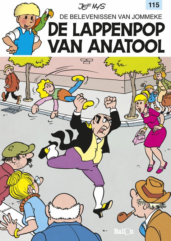 Jommeke, De Lappenpop Van Anatool