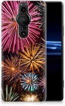 Smartphonehoesje Sony Xperia Pro-I Smartphone hoesje Vuurwerk