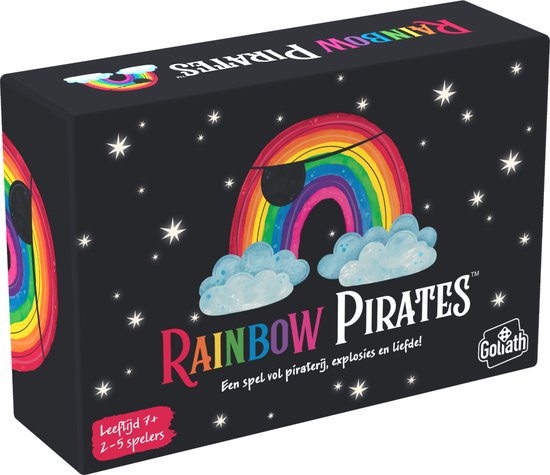 Thumbnail van een extra afbeelding van het spel Rainbow Pirates - Partyspel - Kaartspel