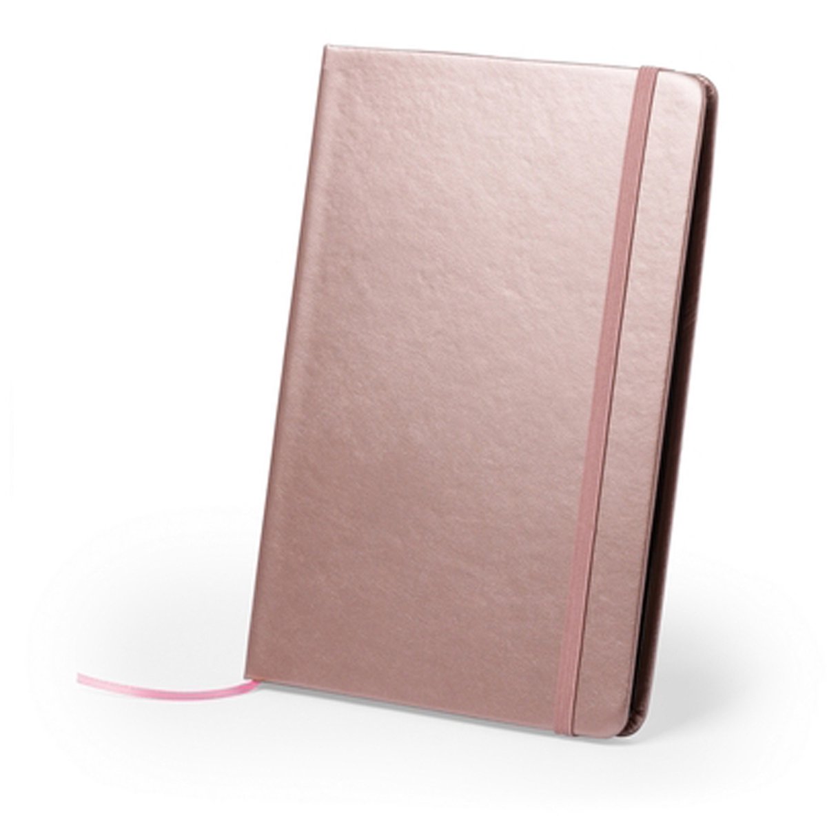 The Root - Notebook / Notitieboek A5 - In de trendy kleur Rosé goud / Rose gold - Ook te gebruiken als gastenboek