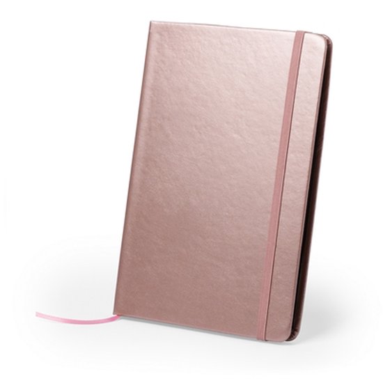 The Root - Notebook / Notitieboek A5 - de trendy kleur Rosé goud / gold - | bol.com