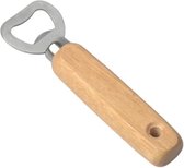 10 Pièces Décapsuleur en bois - Promopack - Gadget idéal comme remerciement ou cadeau promotionnel - Peut être personnalisé/gravé si nécessaire