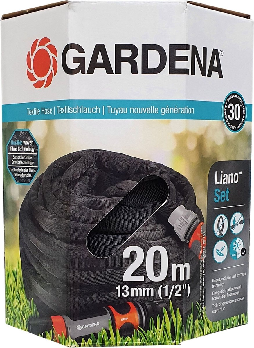 Tuyau d'arrosage Gardena Liano Life 10m 13mm (1/2)