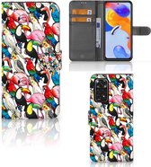 Wallet Book Case Xiaomi Redmi Note 11 Pro 5G/4G Telefoon Hoesje Birds
