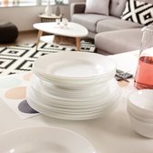 Luxe Servies - serviesset 4 personen - dinnerset - borden, schalen, mokken set - duurzaam - premium kwaliteit