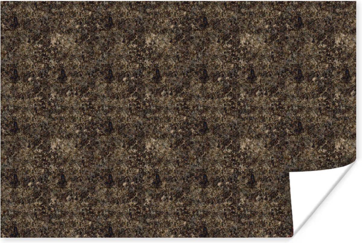 Poster Structuur - Graniet - Patroon - 30x20 cm