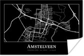 Affiche Amstelveen - Plan de la ville - Carte - Plan d'étage - 60x40 cm