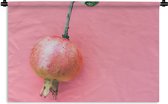 Wandkleed - Wanddoek - Planten - Zomer - Roze - 180x120 cm - Wandtapijt
