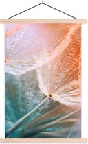 Porte-affiche avec affiche - Affiche scolaire - Bloem - Pissenlit - Plante - 120x180 cm - Lattes vierges