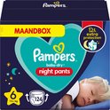 Pampers Night Pants - Maat 6 (15kg+) - 124 Luierbr