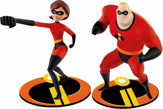 Disney The Incredibles Speelfiguren set PVC vrij | bol.com