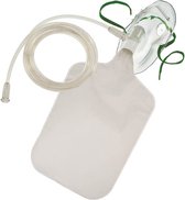 Zuurstofmasker met reservoir en verbindingsslang 2,1 meter - voor volwassenen