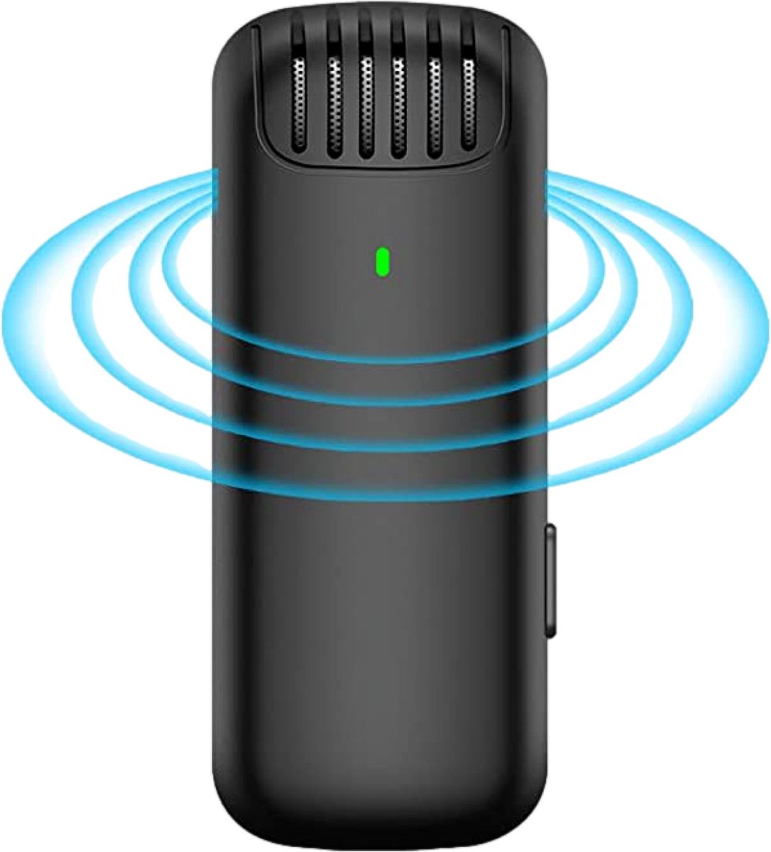 Lavalier Microfoon Inclusief Oplaadcase - Draadloze Microfoon - Microfoon Draadloos - Draadloze Microfoonset - Dasspeld Microfoon - Wireless - Clip on Microfoon - 1 microfoon voor Android