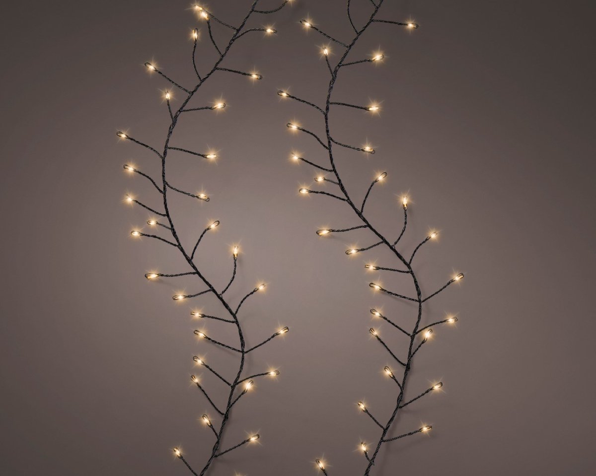 Lumineo kerstverlichting micro LED Compact lights 360 lampjes 4,5m, classic warm
