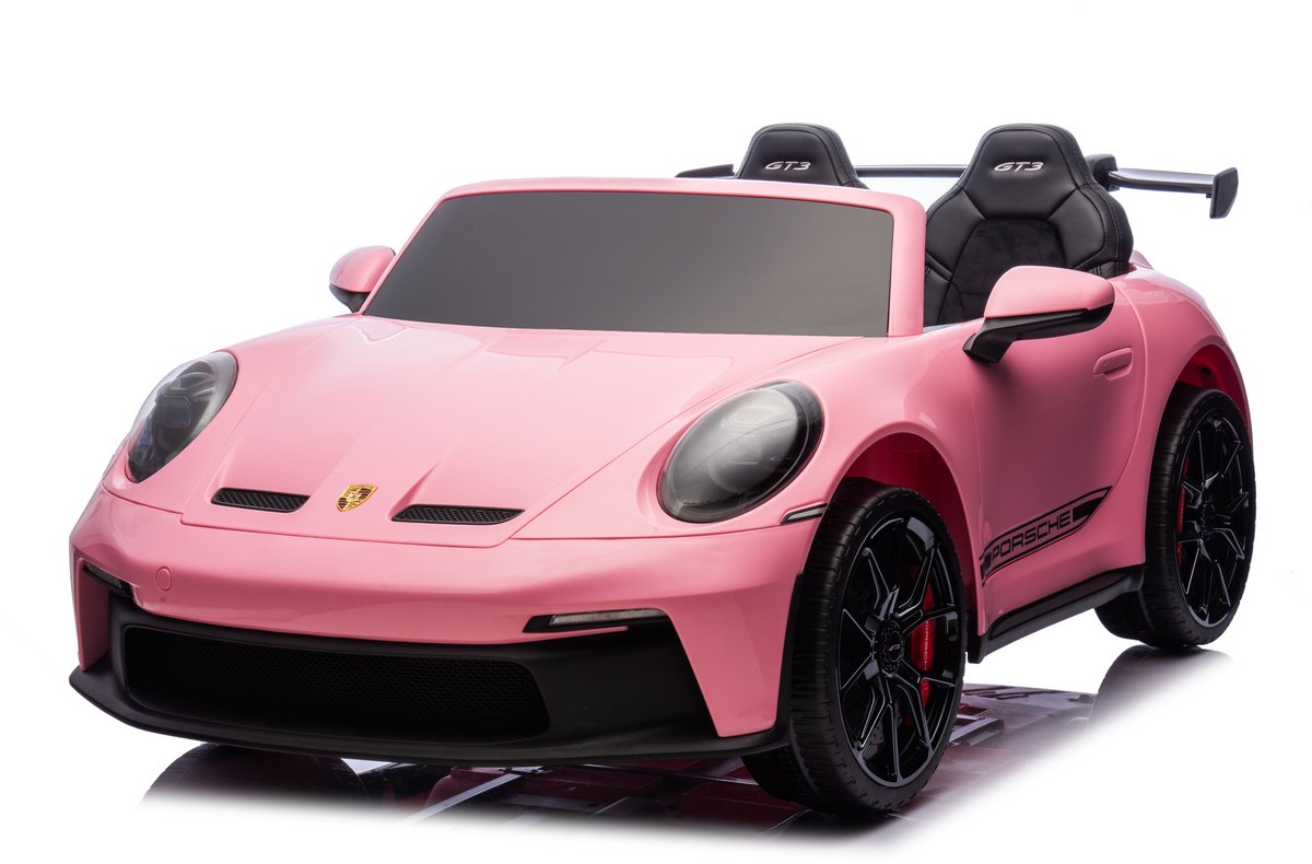Porsche 911 GT3 24V 2-persoons kinderauto Roze