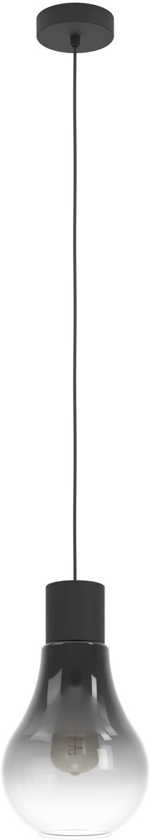 EGLO Chasely Hanglamp - E27 - Ø 20 cm - Zwart