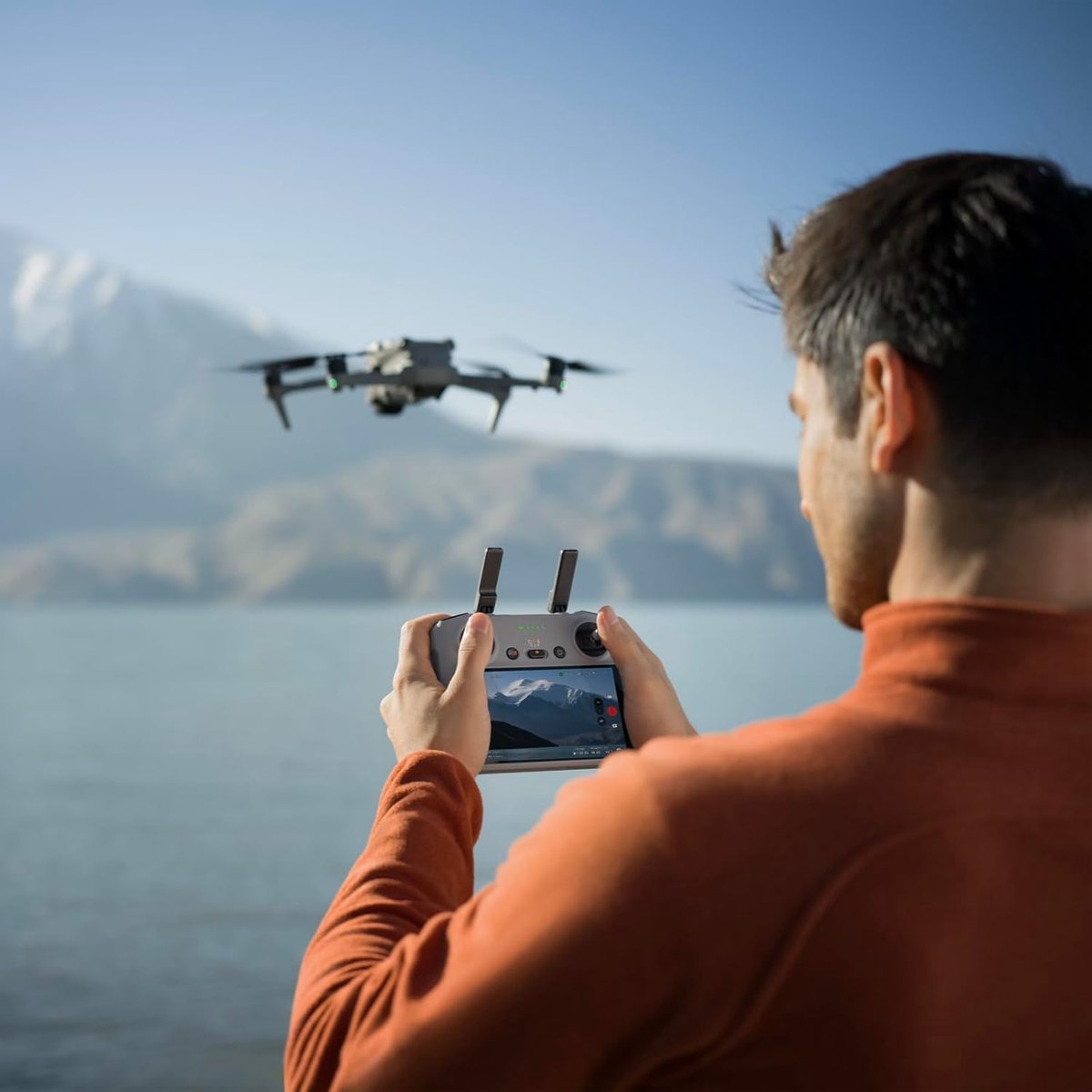 Air 3S Fly More Combo – Drone met RC2-controller & 3 accu’s – 1" CMOS groothoek + medium telecamera – 4K/60fps HDR – Omnidirectionele obstakeldetectie – Max. 45 min vliegtijd Indsutrialhome
