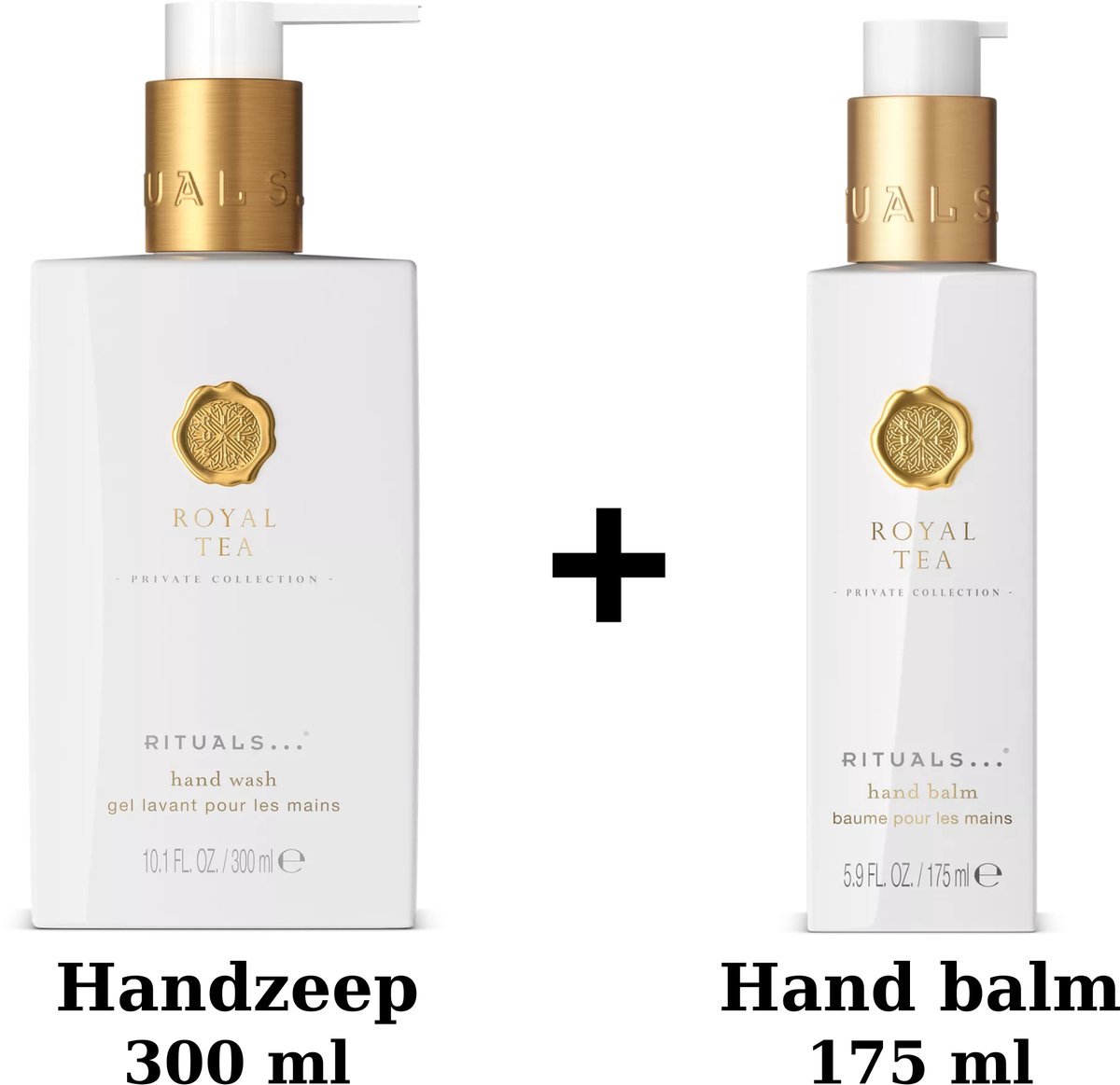Rituals - Royal Tea - KitchenHand Wash Set - Handzeep 300 ml + Hand Balm 175 ml - Kitchen Hand Balm 175 ml + Hand Wash 300 ml