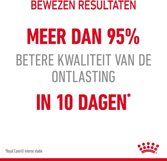 Bewezen resultaten: Meer dan 95% betere kwaliteit van de ontlasting in 10 dagen.