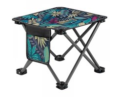 JeiibrZui 1 Draagbare Kampeerstoel, 600D Oxford Stof & Stalen Constructie, Opvouwbare Kruk voor Outdoor Activiteiten