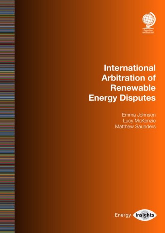International Arbitration of Renewable Energy Disputes - cover