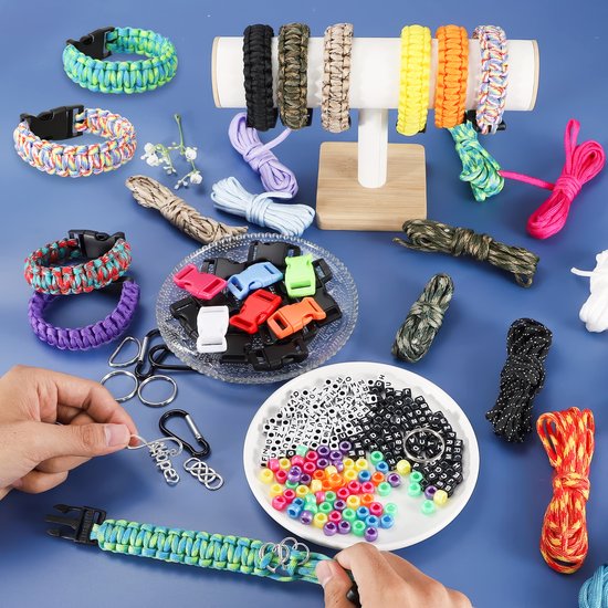 Kit De Couture Paracord Aiguille à Tisser En Acier Inoxydable Outil De Tricot Diy Pour Accessoires Artisanat 94355944