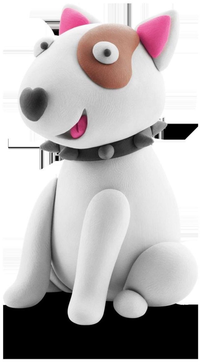 Hey Clay Boetseerklei Dog Story - 6 figuren — afbeelding 2