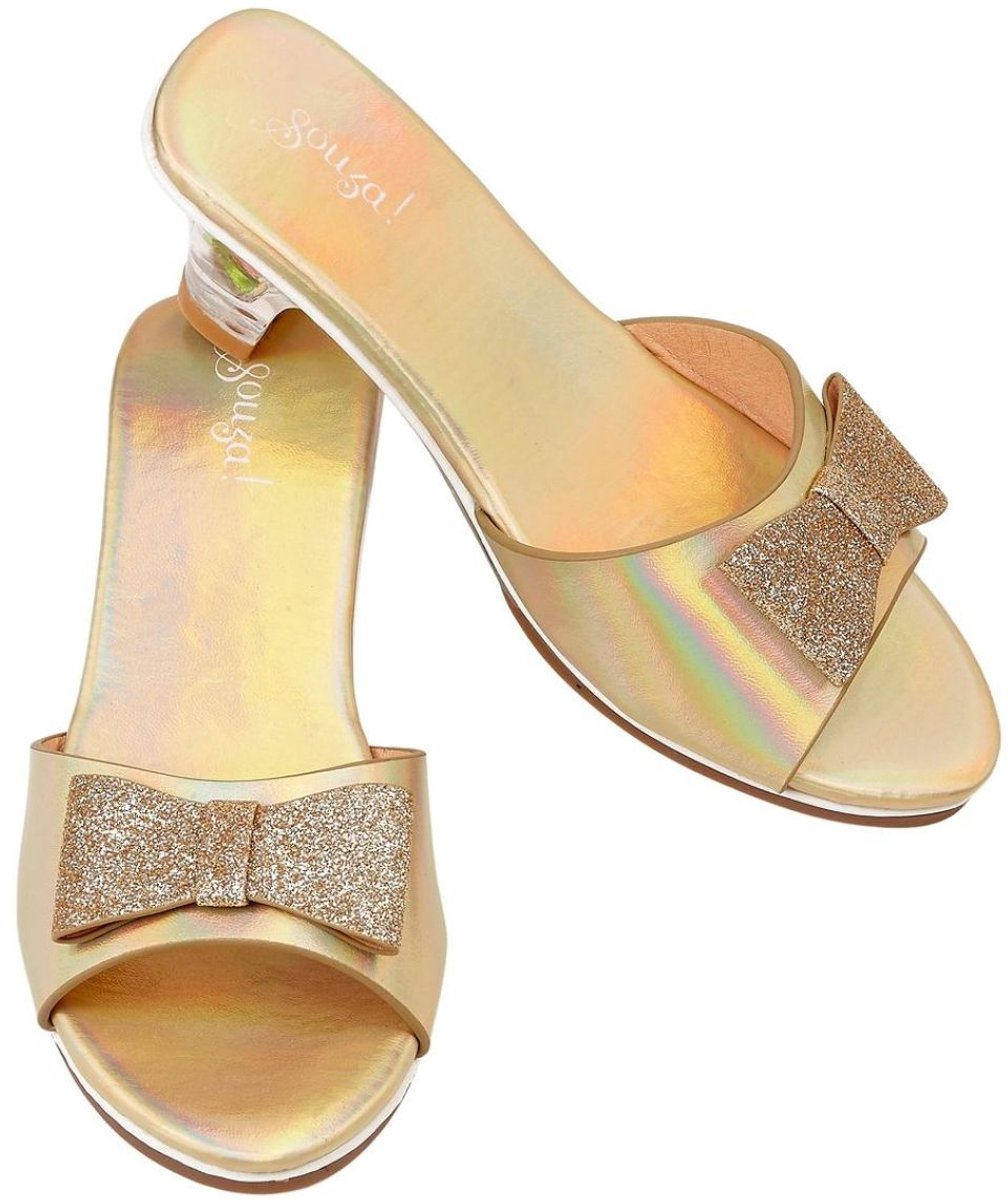 Souza for Kids hoge hak slipper Emmeline - goud metallic maat 24/25 speelgoed.