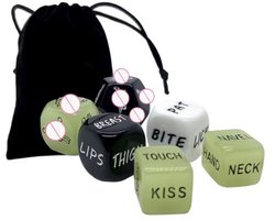 Erotische Dobbelstenen Deluxe - Sex Dice - Sex Dobbelstenen - Voorspel - Glow in the Dark - 36 Opties - Cadeau