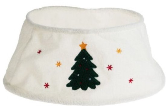 Home & Styling Kerstboomrok Kerstboom - Ø60cm - Wit