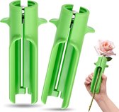 Kit De 3 Outils Désépineur Pour Roses - En Caoutchouc Et Métal Pour Retirer épines Et Feuilles Sans Abîmer Les Tiges - Pour Fleuristes Et Amateurs