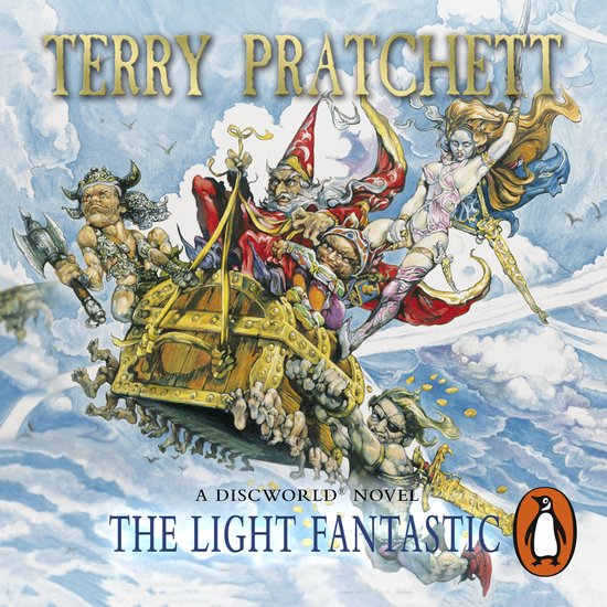 Discworld Novels-The Light Fantastic - cover
