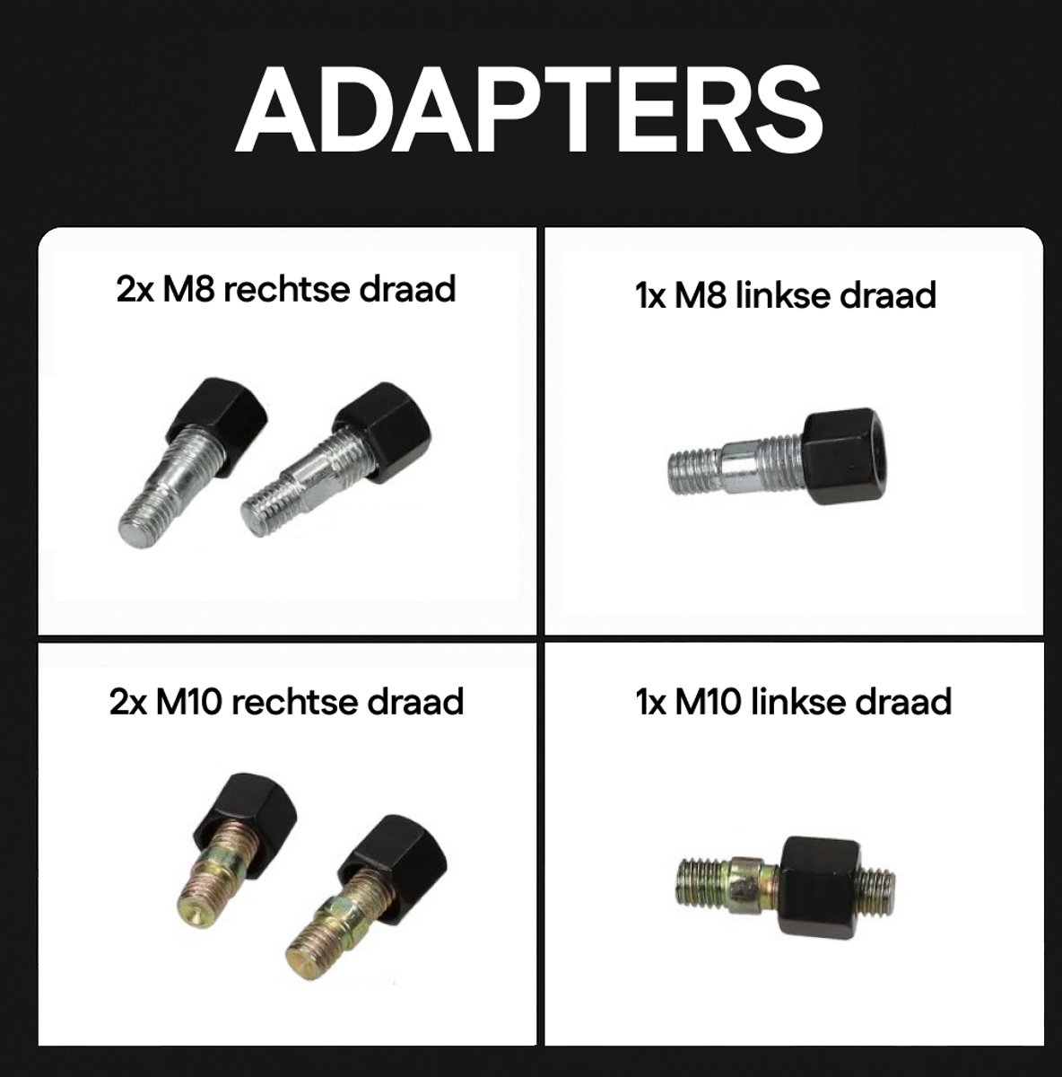 Mezoly Spiegelset sport verstelbaar – 2 jaar garantie - Afbeelding 4