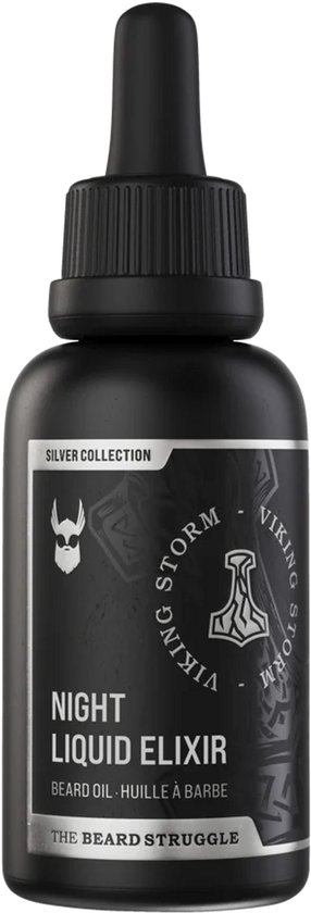 The Beard Struggle Night Liquid Tonic Beard Oil - Viking Storm
