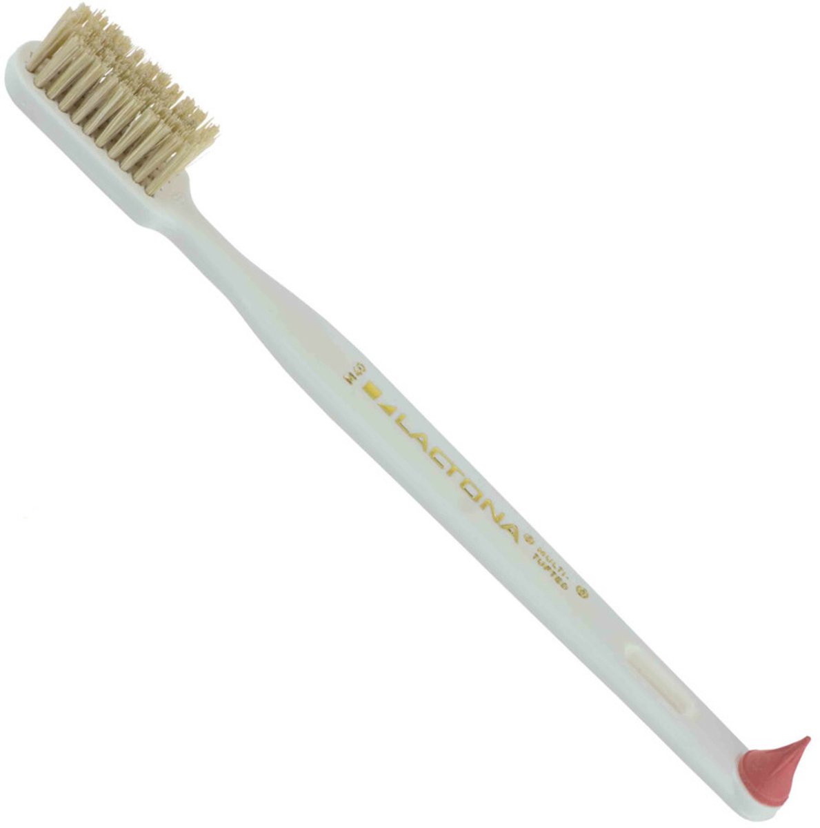 Lactona - Tandenborstel M40 Natural Medium - 3 x 1 stuk - Voordeelverpakking