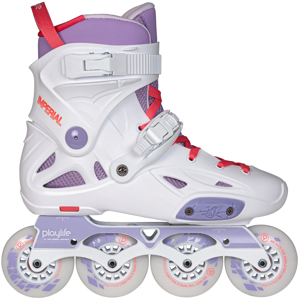 Playlife Imperial 80 Inline Skates Man Vrouw Wit