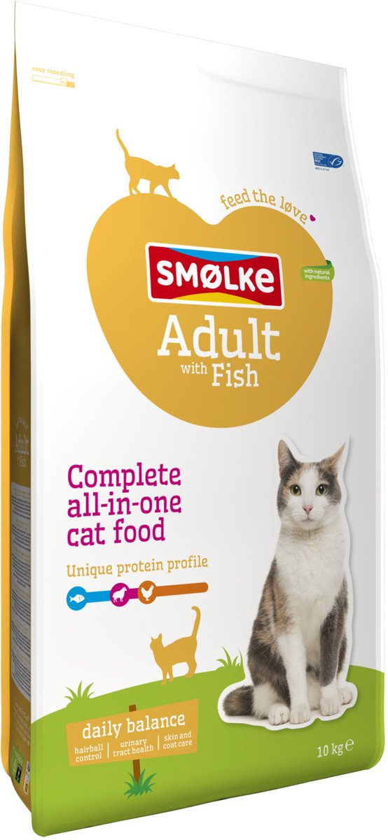 Smolke Adult Fish & Rice 10 kg - Kat
