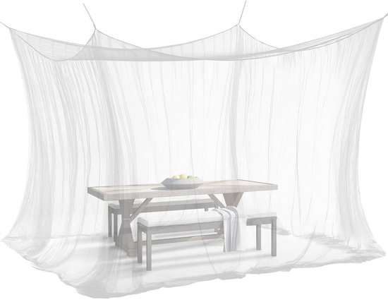 Magnetische Hordeur 115 x 135 cm Anti-Muggenhorren, Vliegenhorren Deuren Magnetisch Eenvoudige montage, zonder boren voor Ramen Raamgordijn, Wit