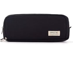 Scoby - School Etui - Luxe Etui - Pennenzak - Pencil Case - Zwart
