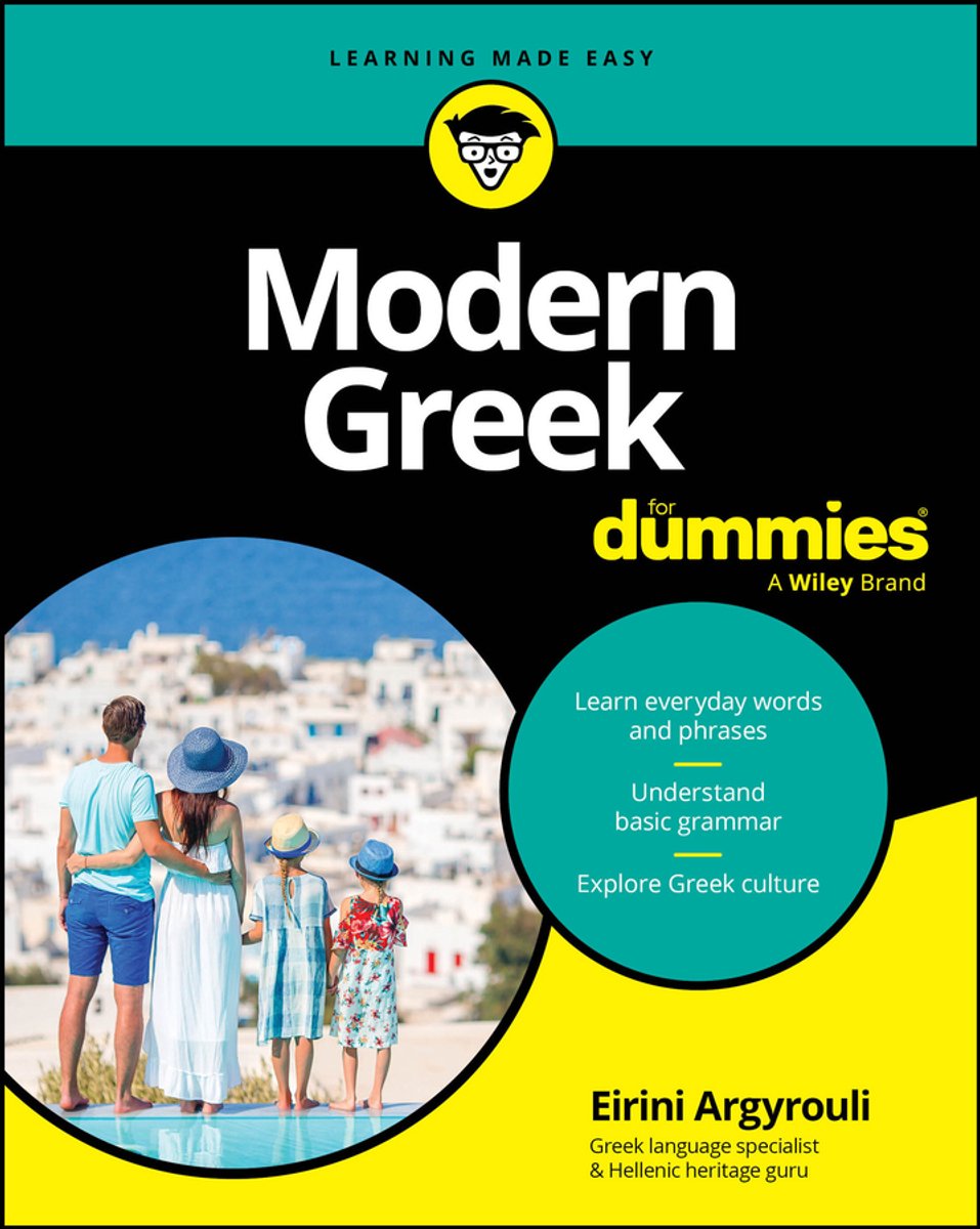Omslag van Modern Greek For Dummies