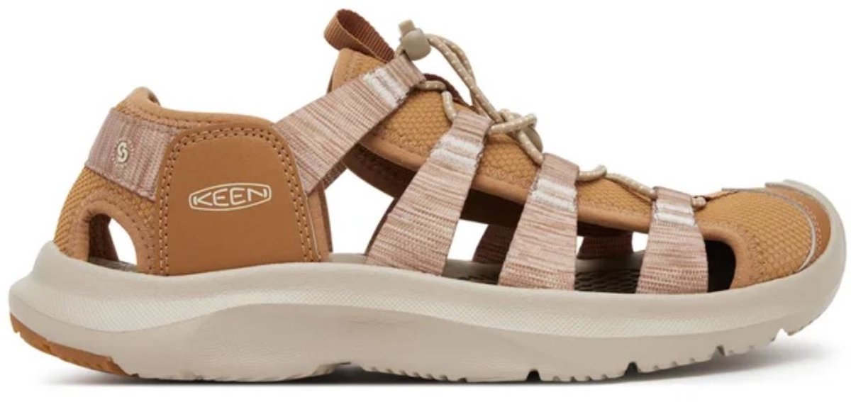 Damessandalen Keen Wmns Seanik H2 Chipmunk/cornstalk Bruin
