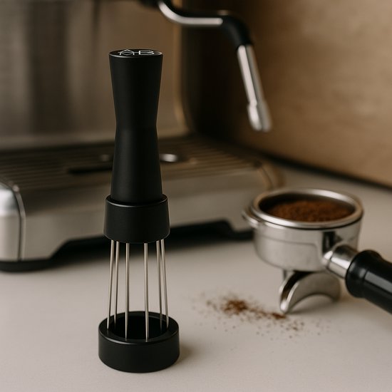 Fdit outil pour tamper à café Distributeur de café réglable Poignée