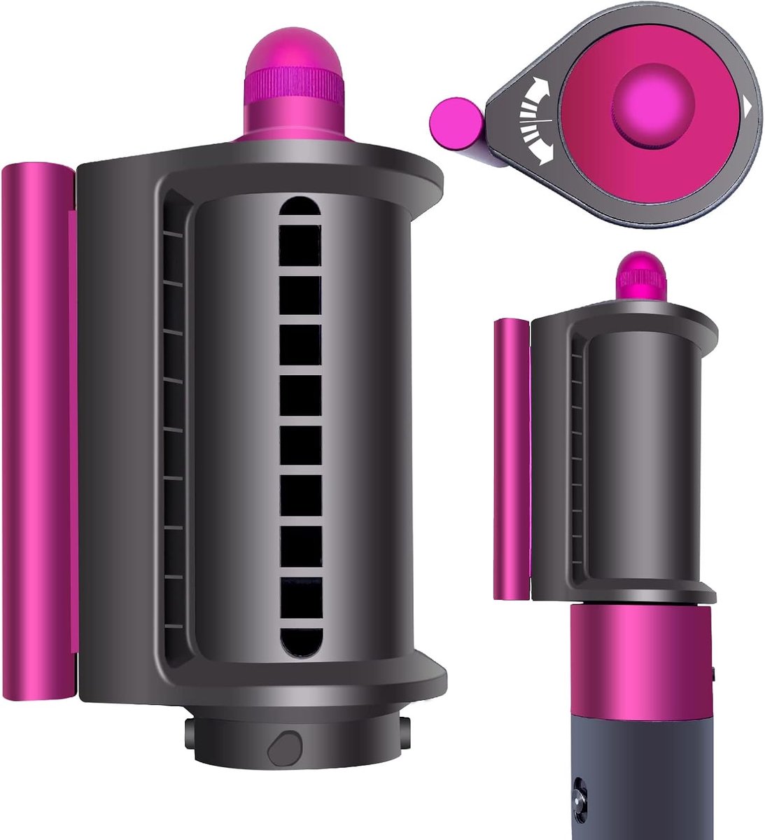 Anti-flyaway opzetstuk geschikt voor Dyson Airwrap styler HS01 HS05
