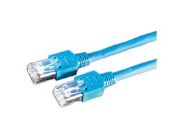 DÄTWYLER patchkabel Cat.5e (Klasse D) S/UTP, CU 5502 flex PVC, Hirose TM11, blauw, 2 m