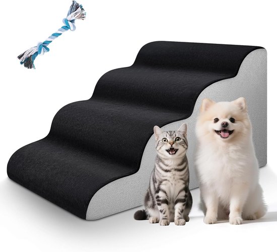 Huisdierentrap, hondentrap, hondentrap, bed, 3 treden, kattentrap, 40
