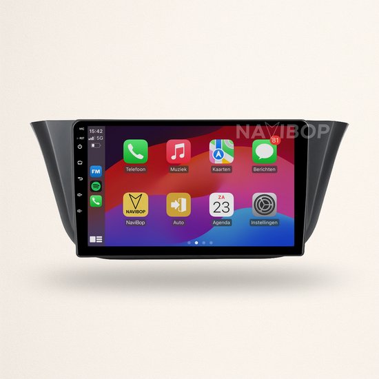 2G 64G Wireless Carplay Android 13 Autoradio 2 Din voor Iveco Daily