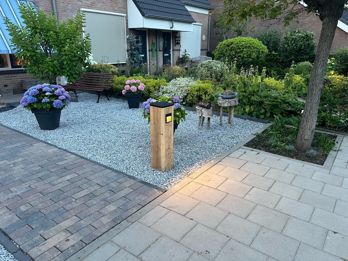 Elektramat Houten Inbouw Laadpaal voor Elektrische Auto - Eiken