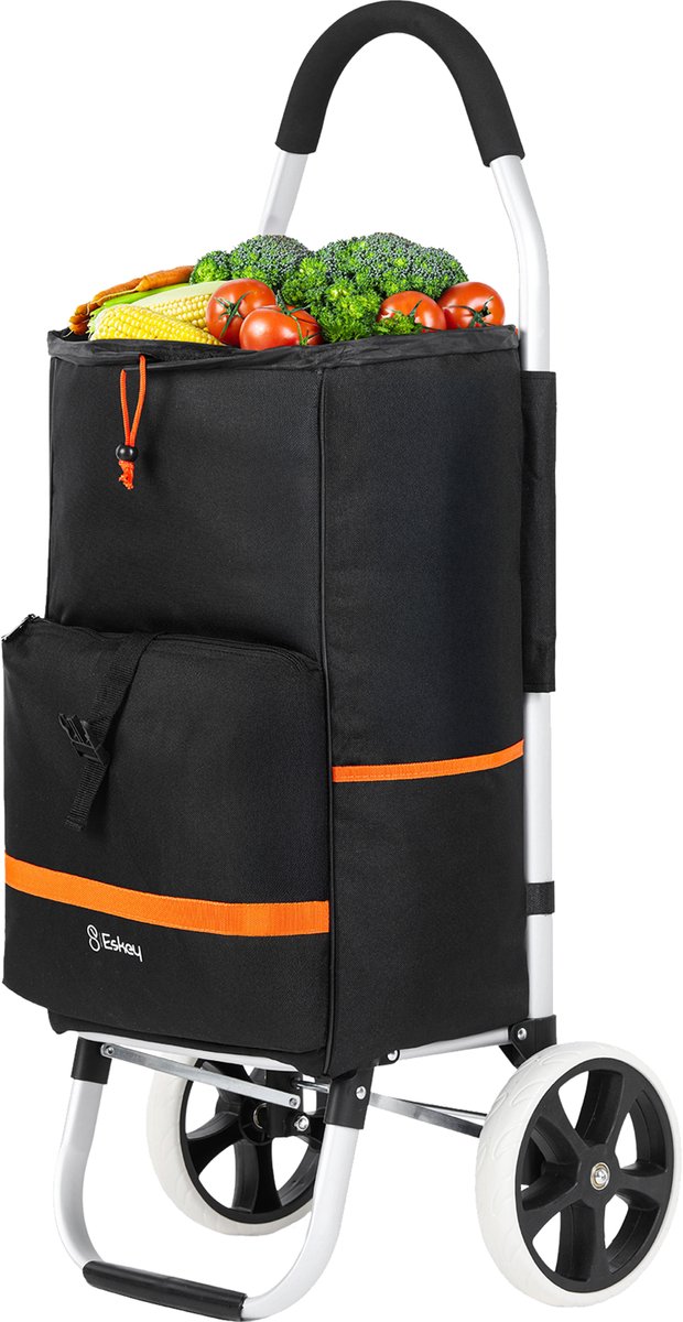 Eskey boodschappentrolley met koelvak