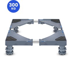 VanDijck Wasmachine Verhoger - 4 Poten - Verstelbaar 42-75 cm - Max 300 kg